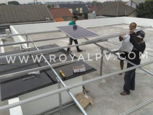 PROYEK PLTS SHS ON GRID DI MENTENG | ROYAL PV
