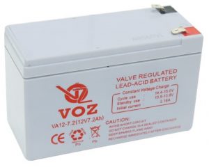 JUAL BATERAI AKI KERING VRLA AGM VOZ VA 12-7.2 12V 7.2AH
