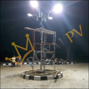PJU TENAGA SURYA ALL IN ONE 40 WATT RPV-AIOST40